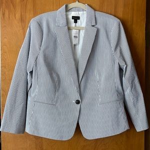 Ann Taylor striped jacket